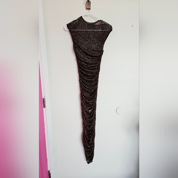 New Bronx and Banco Maya dress in brown Fall Size Xs - Picture 3 of 6